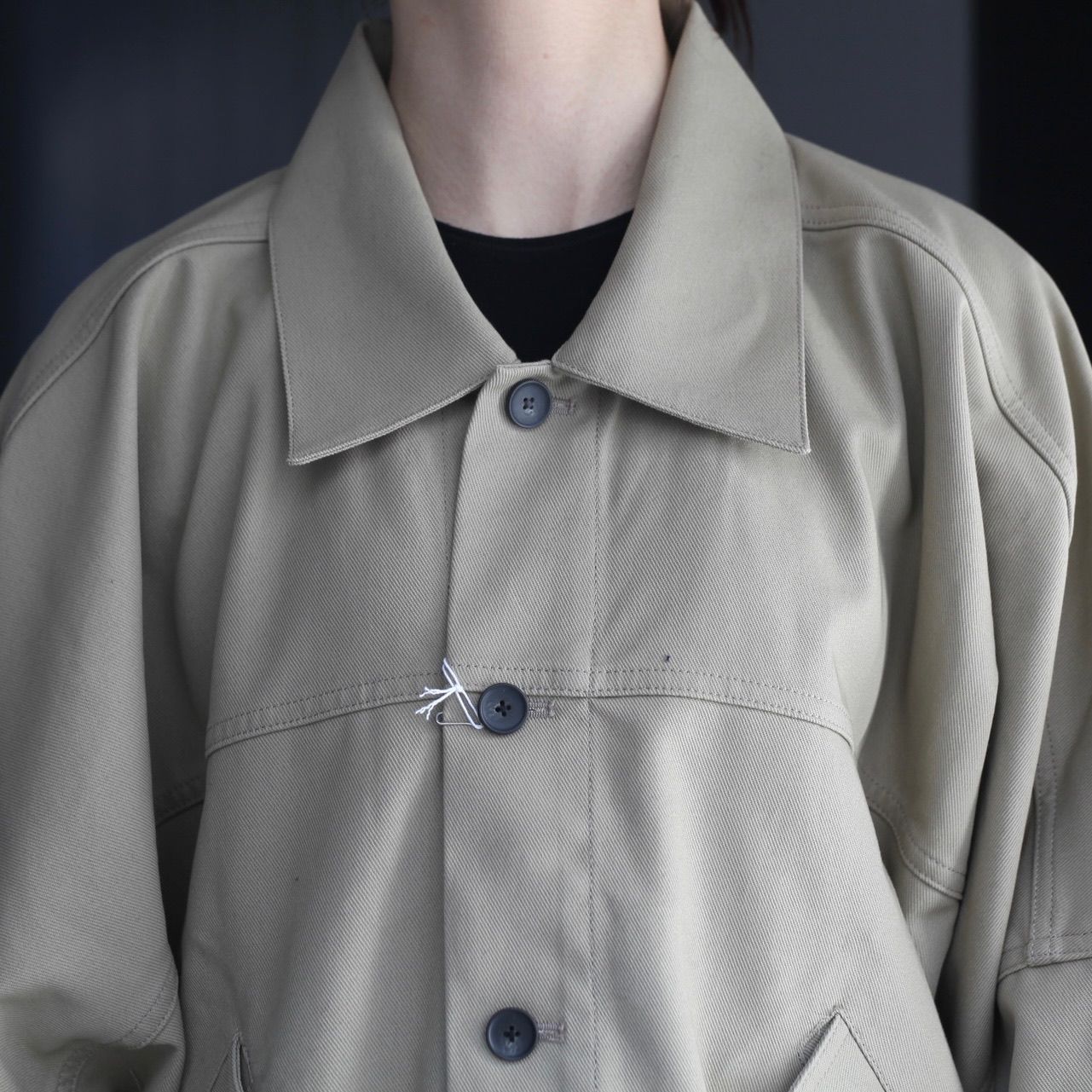 【残り一点】コットンツイルワークブルゾン