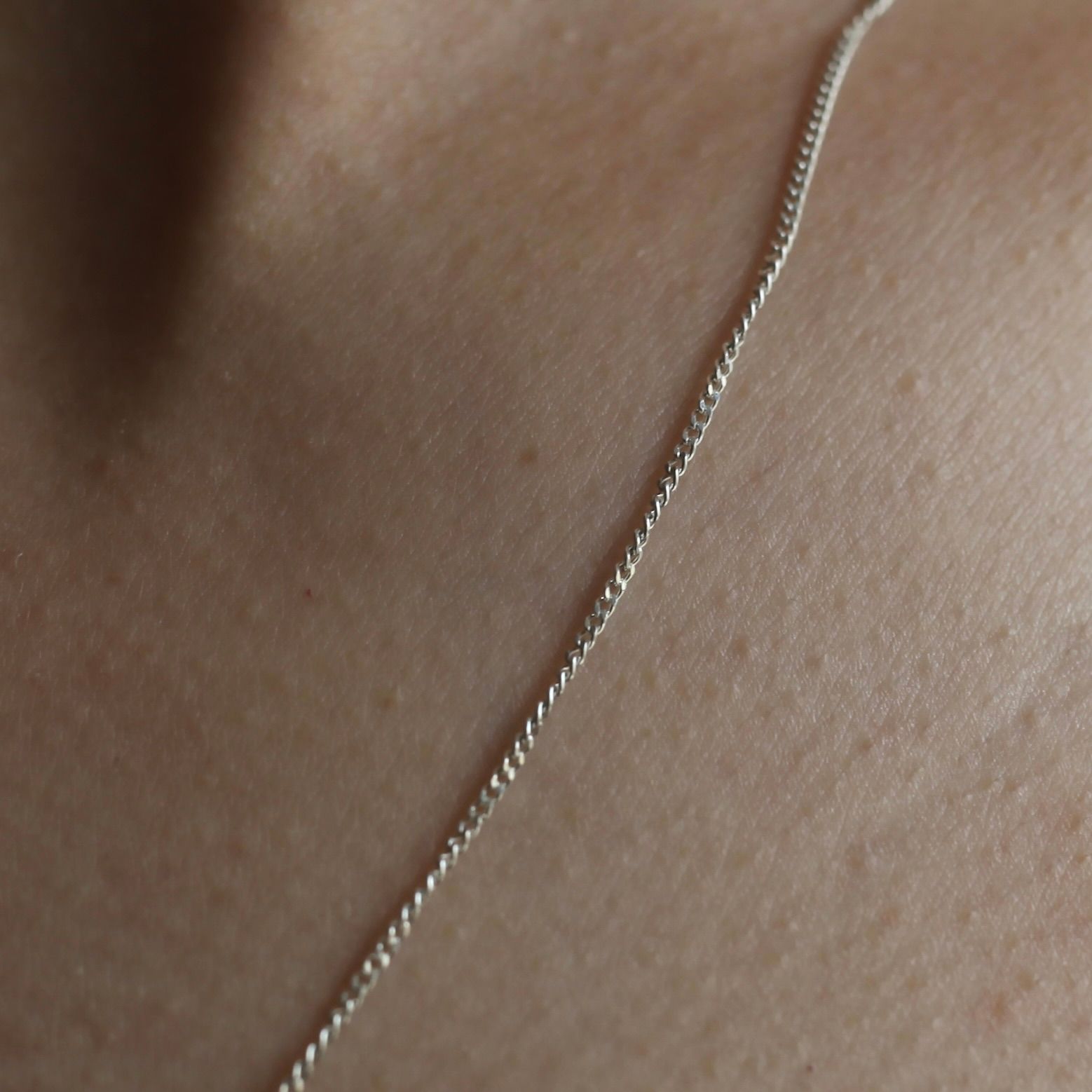 【残り一点】Curb Flat Anchor T-BAR Necklace