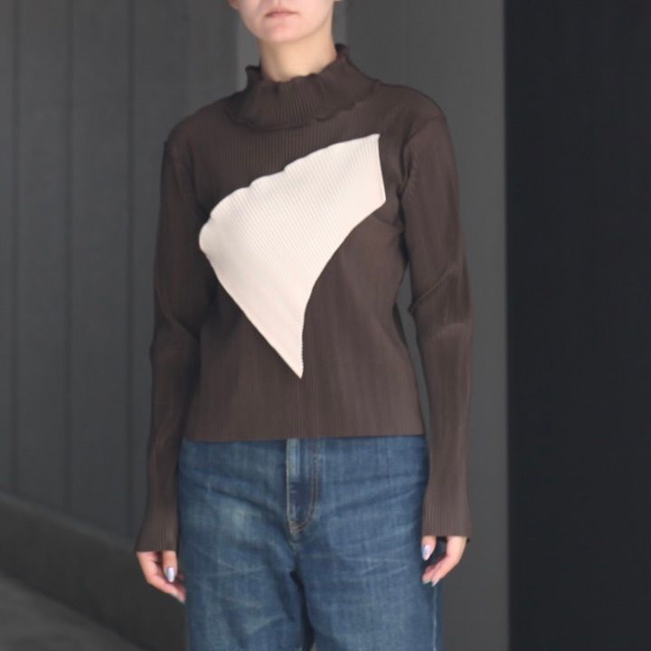 【残り一点】Todo Wave Top Long Sleeve High Neck