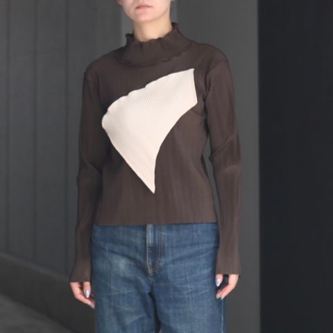 【残り一点】Todo Wave Top Long Sleeve High Neck