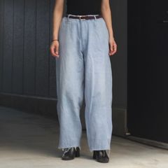 【残り一点】Reconstructed Super Baggy Slacks Denim_3(L)