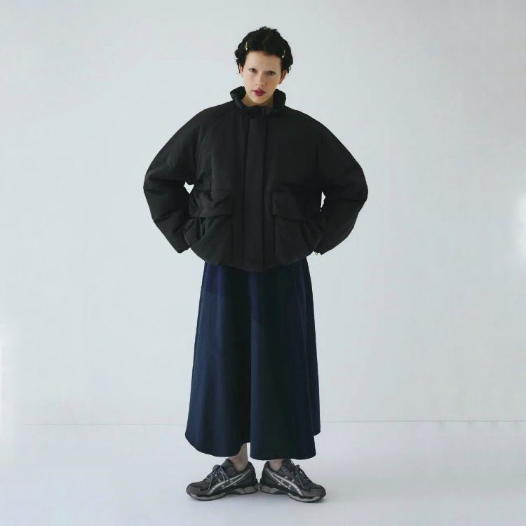 【残り一点】Frill Neck Padded Blouson