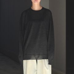 【残り一点】Wholegarment Wool Sheer P/O