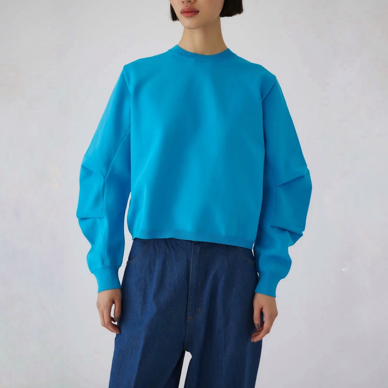 RIM.ARK - 【残り一点】Tuck Volume Washable Knit | ACRMTSM