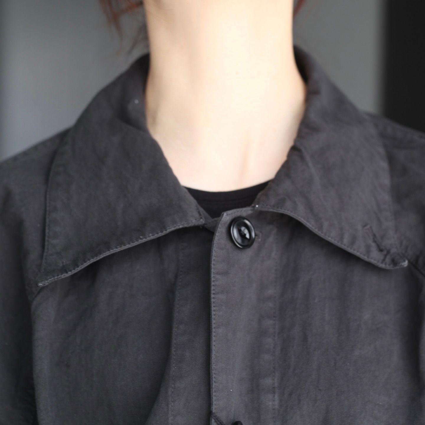 【残り一点】ガーメントダイオーバーサイズブルゾン