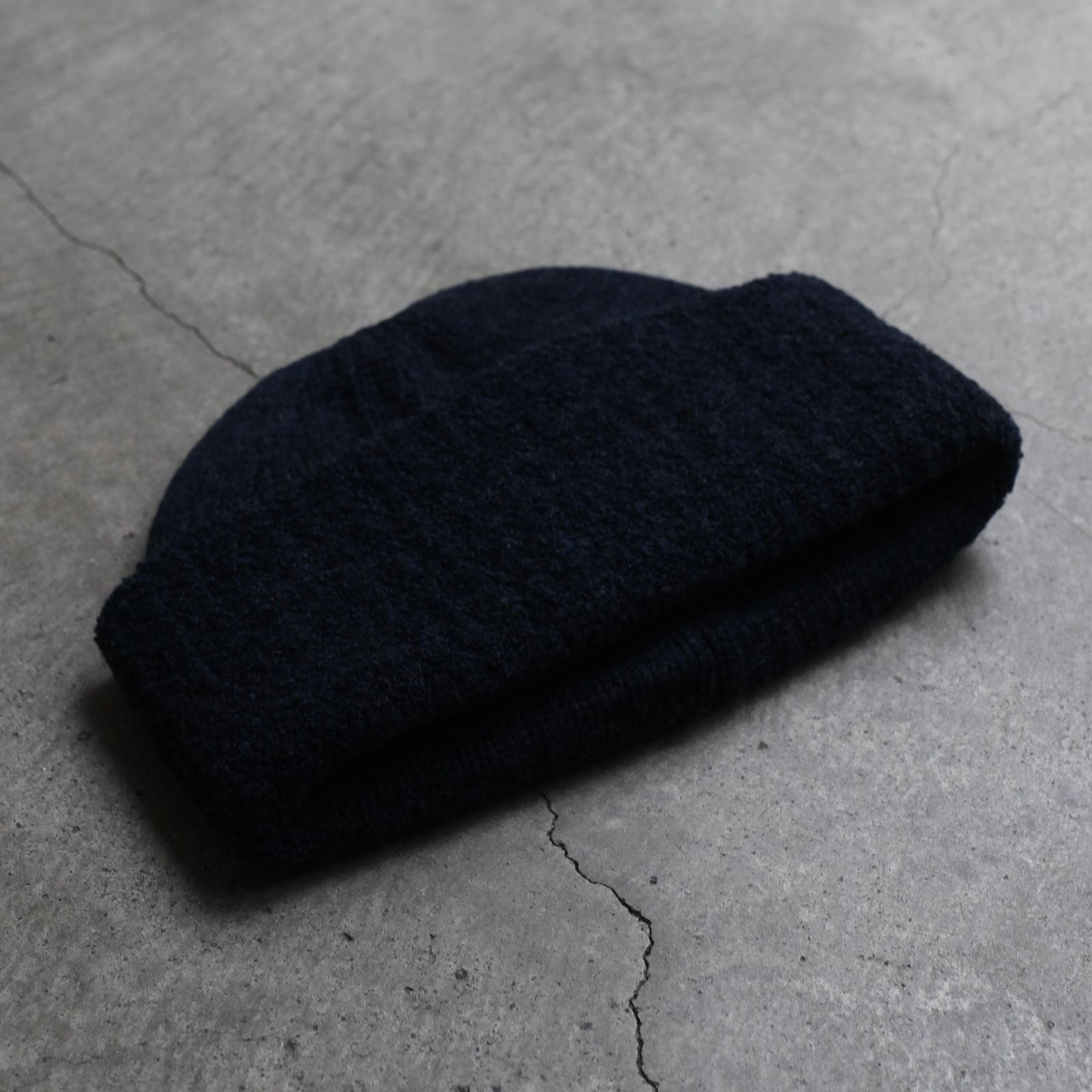 【残りわずか】Wool Knit Cap(NAVY)
