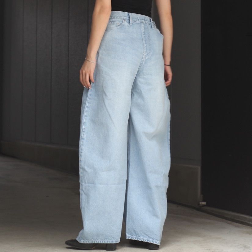 【残り一点】Back Front Barrel Denim