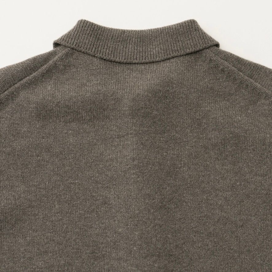 【残り一点】Scape Polo Wool Cardigan