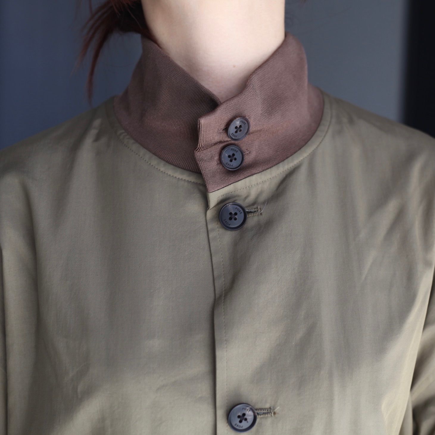 【残り一点】Silk Nylon Driving Blouson