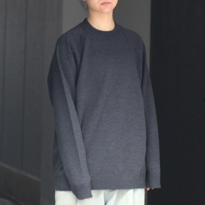【残り一点】Wool Washi Crew Neck Sweater