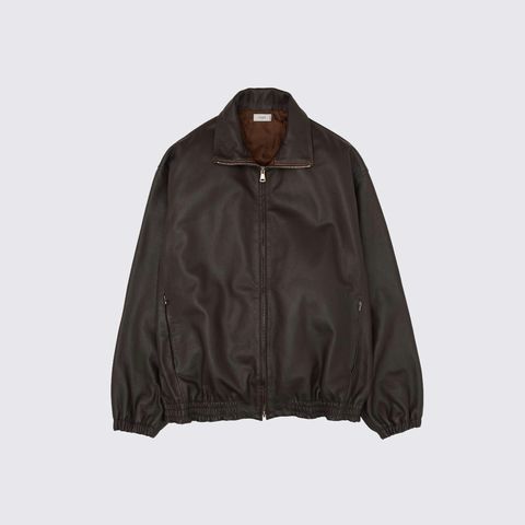 【残り一点】Calf Leather Truck Jacket