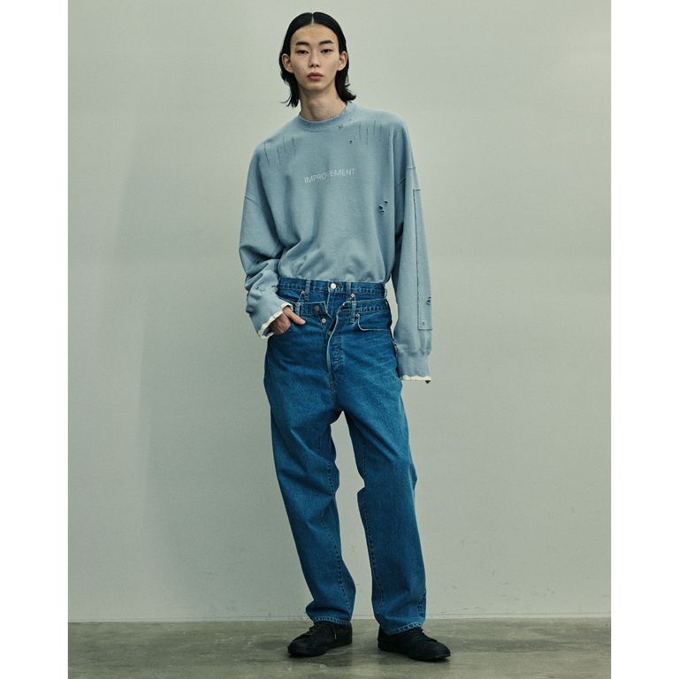 ssstein - 【残りわずか】Timeless Layered Denim Jeans | ACRMTSM  