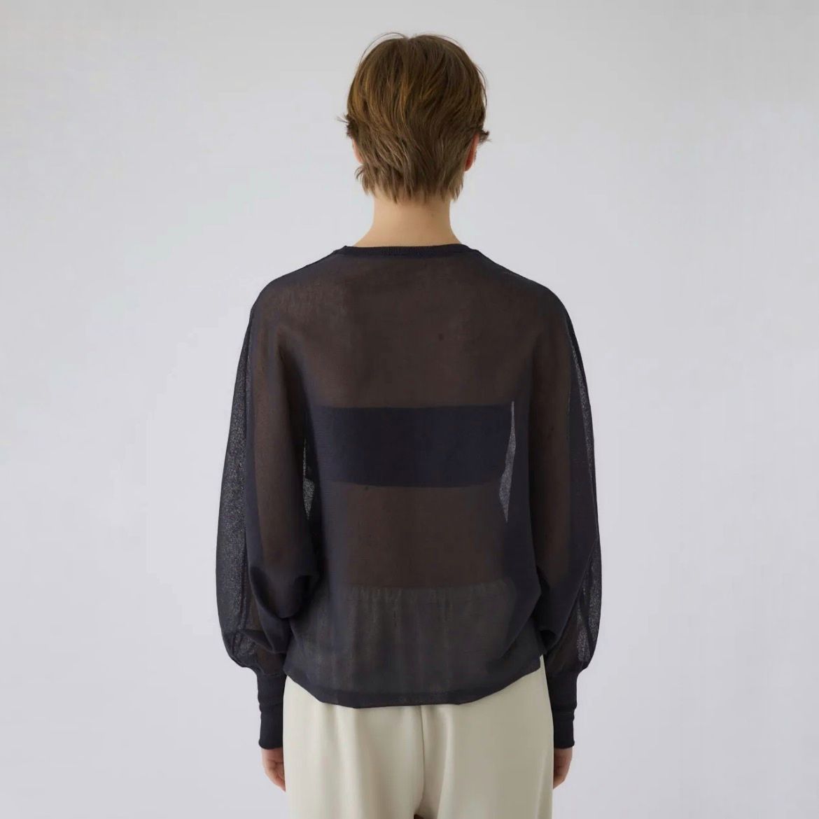【残り一点】Sheer Dolman Knit Tops