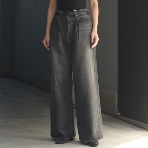 【残りわずか】Wide Vintage Denim Pants