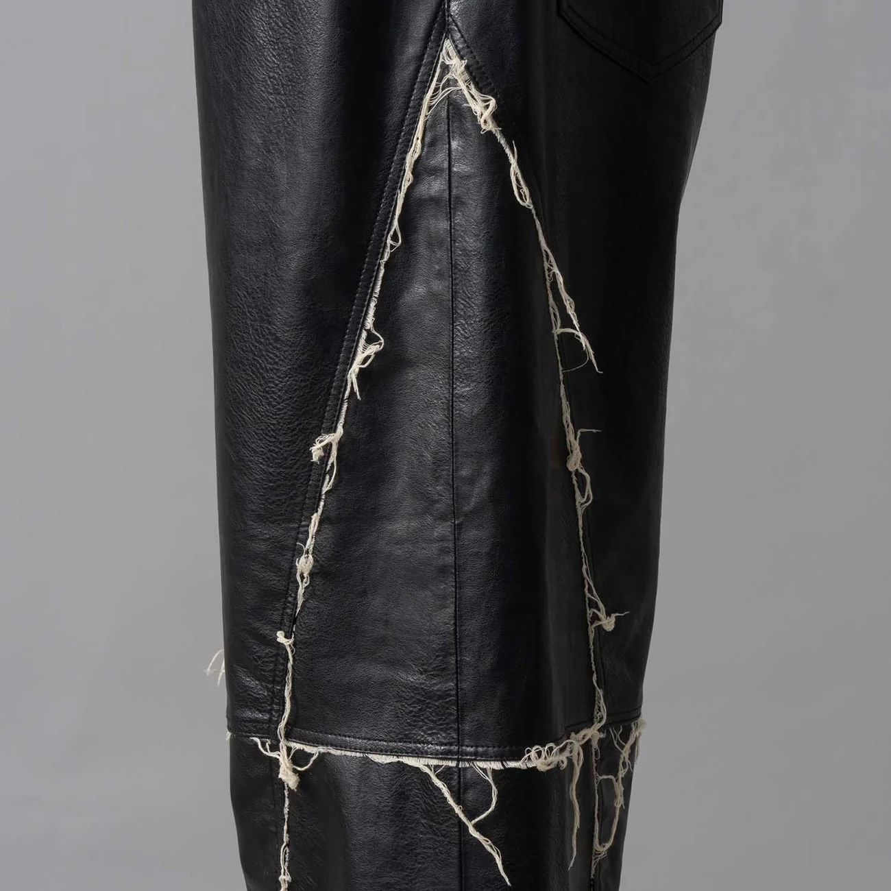 【残り一点】Artificial Leather Wide Leg Pants