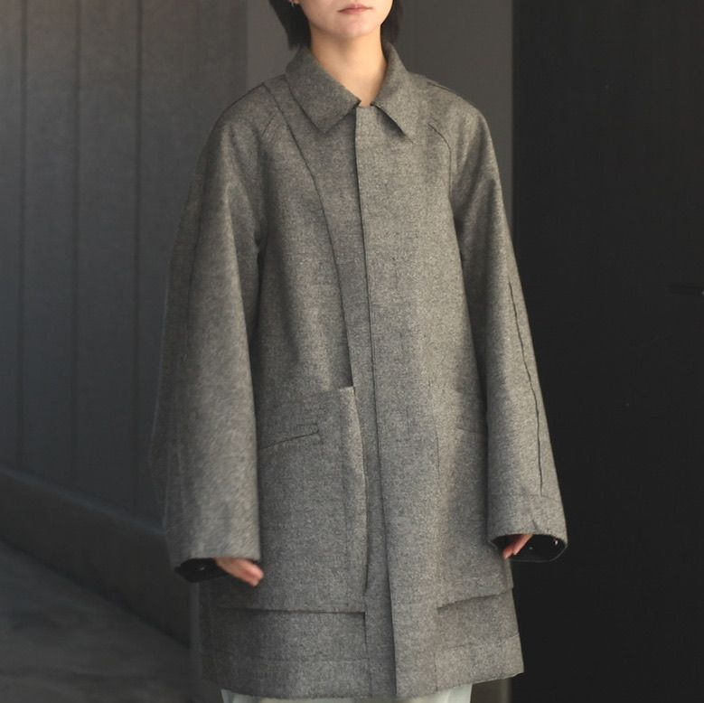 YOKE - 【残り一点】Reversible Balmacaan Coat | ACRMTSM ONLINE STORE