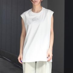 【残り一点】2in1 White Loose-Fit Tank Top