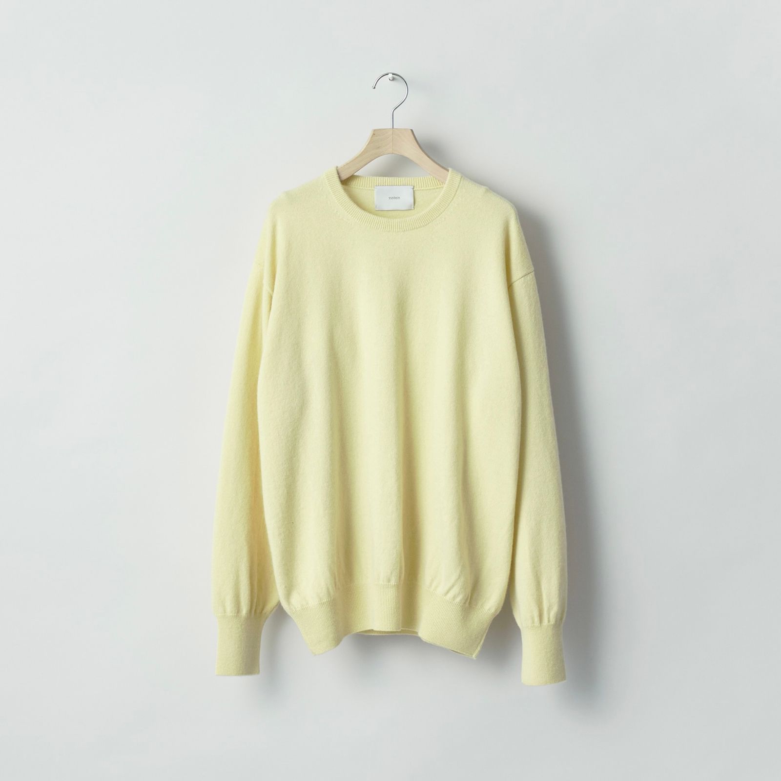 【残り一点】Pure Cashmere Knit Crew Neck LS