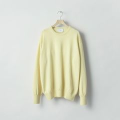 【残り一点】Pure Cashmere Knit Crew Neck LS