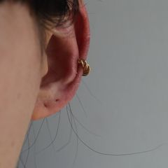 【お取り寄せ注文可能】Press Earcuff_S 片耳用(GOLD）