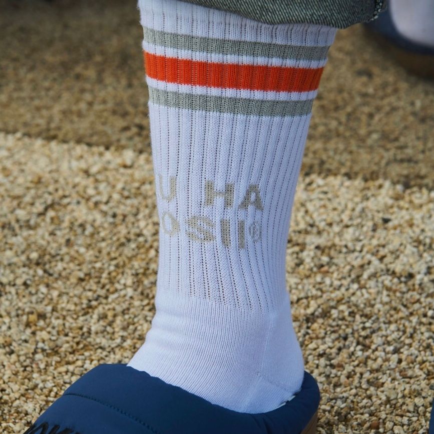 【残りわずか】Boku Tano Socks(3LINE PILE CREW)