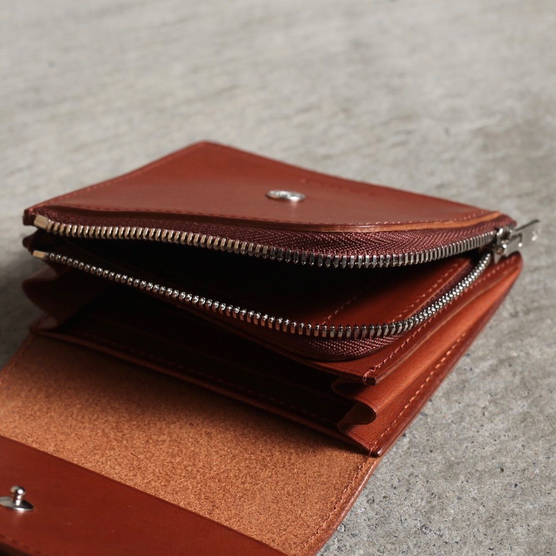 【再販売通知受付可能】Billfold(BROWN)