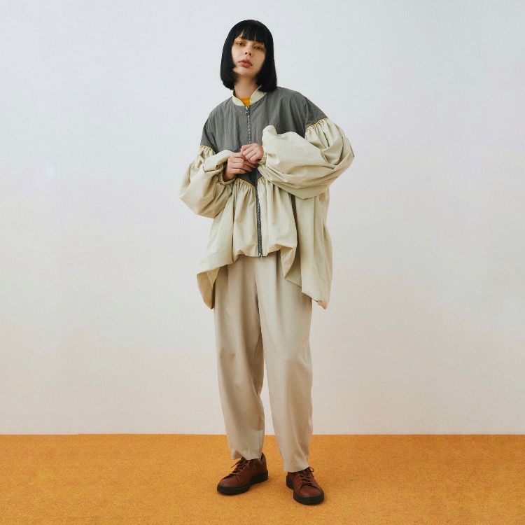 希少 黒入荷！ HeRIN.CYE ACRMTSM | Blouson Balloon 【残り一点】Switching - ジャケット・アウター
