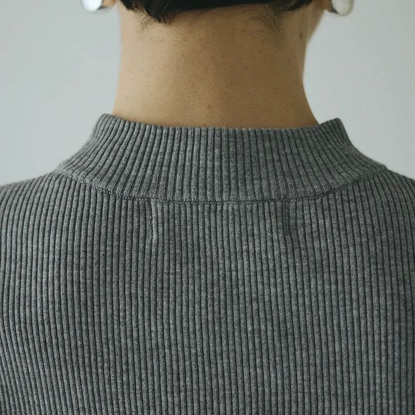 【残り一点】Border Double Cuff Knit Top