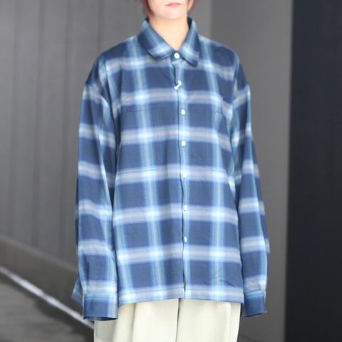 【残り一点】28G Ombre Check Balise Shirt