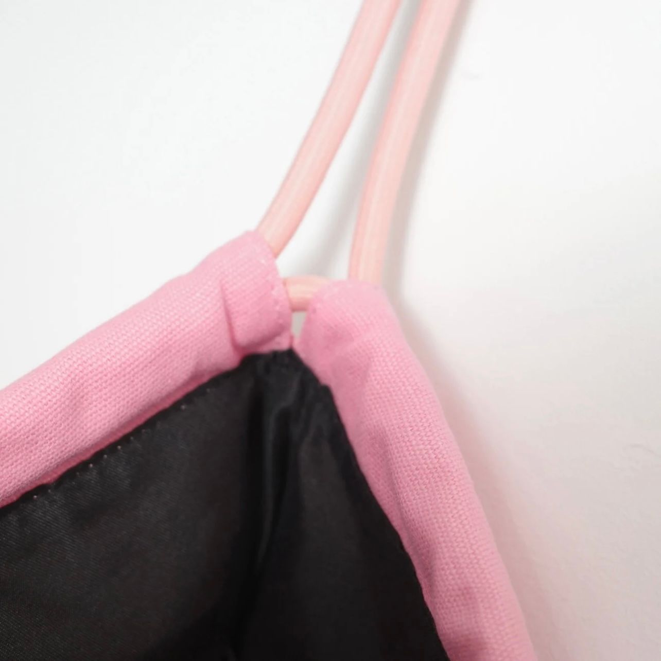 【残り一点】Big Drawstring Bag(PINK)