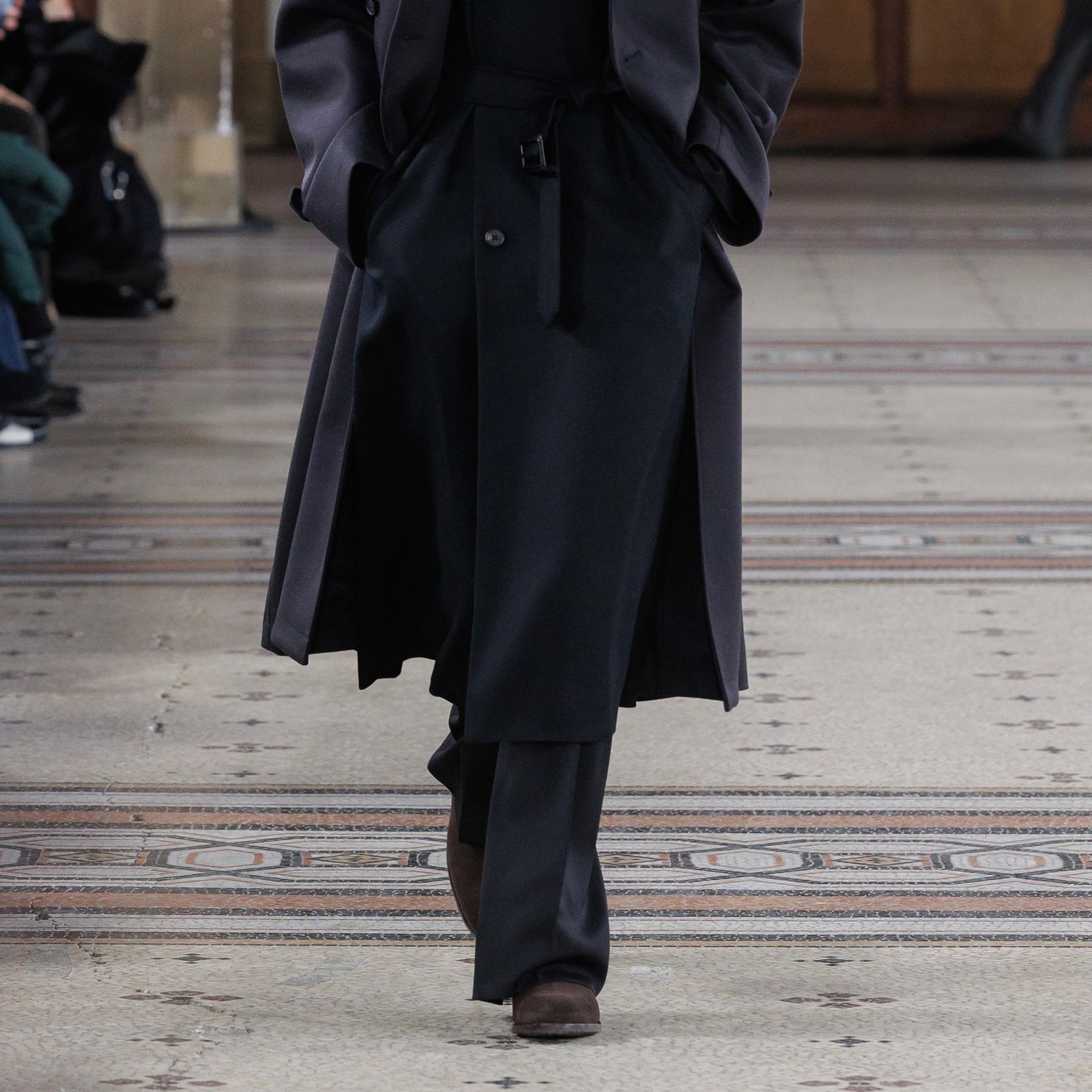 【残りわずか】Extra Wide Trousers(2/90 WOOL GABARDINE)