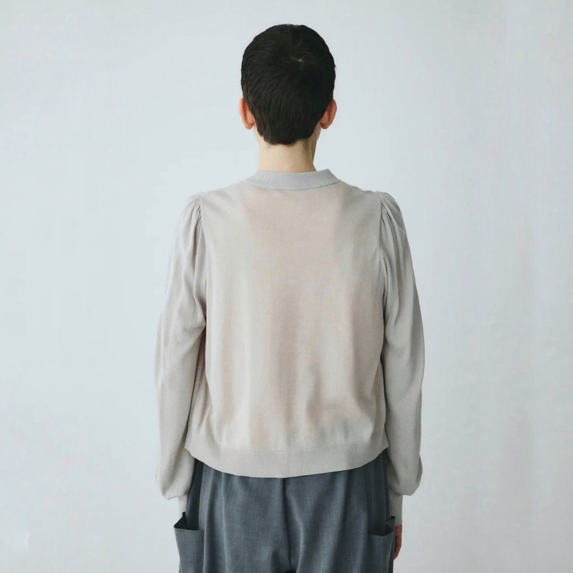 【残り一点】Layered Knit Cardigan
