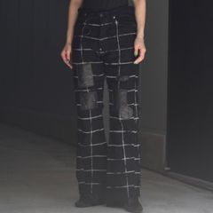 【残り一点】Destroy Work Jeans(NOIR)