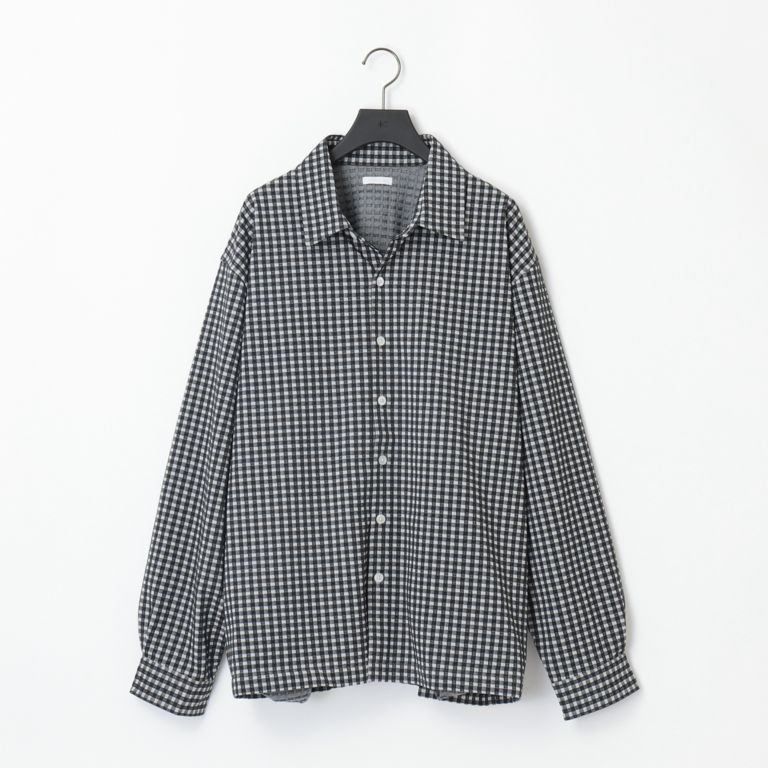 【残り一点】36G Wool Check Balise LS Shirt
