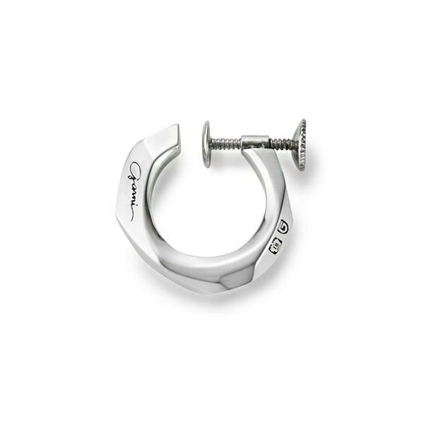 【残り一点】Crockery Earring_L 左耳用(SILVER)