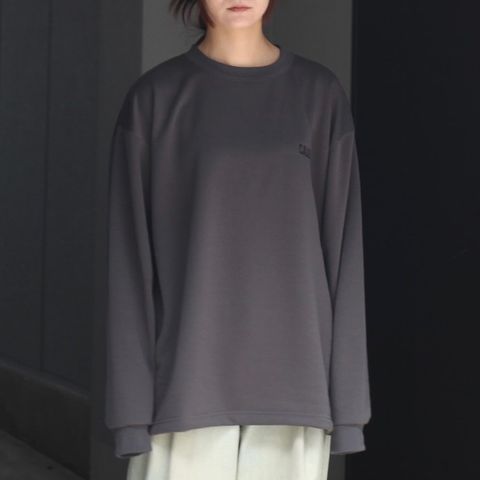【残り一点】Calee National Logo Drop L/S Tee