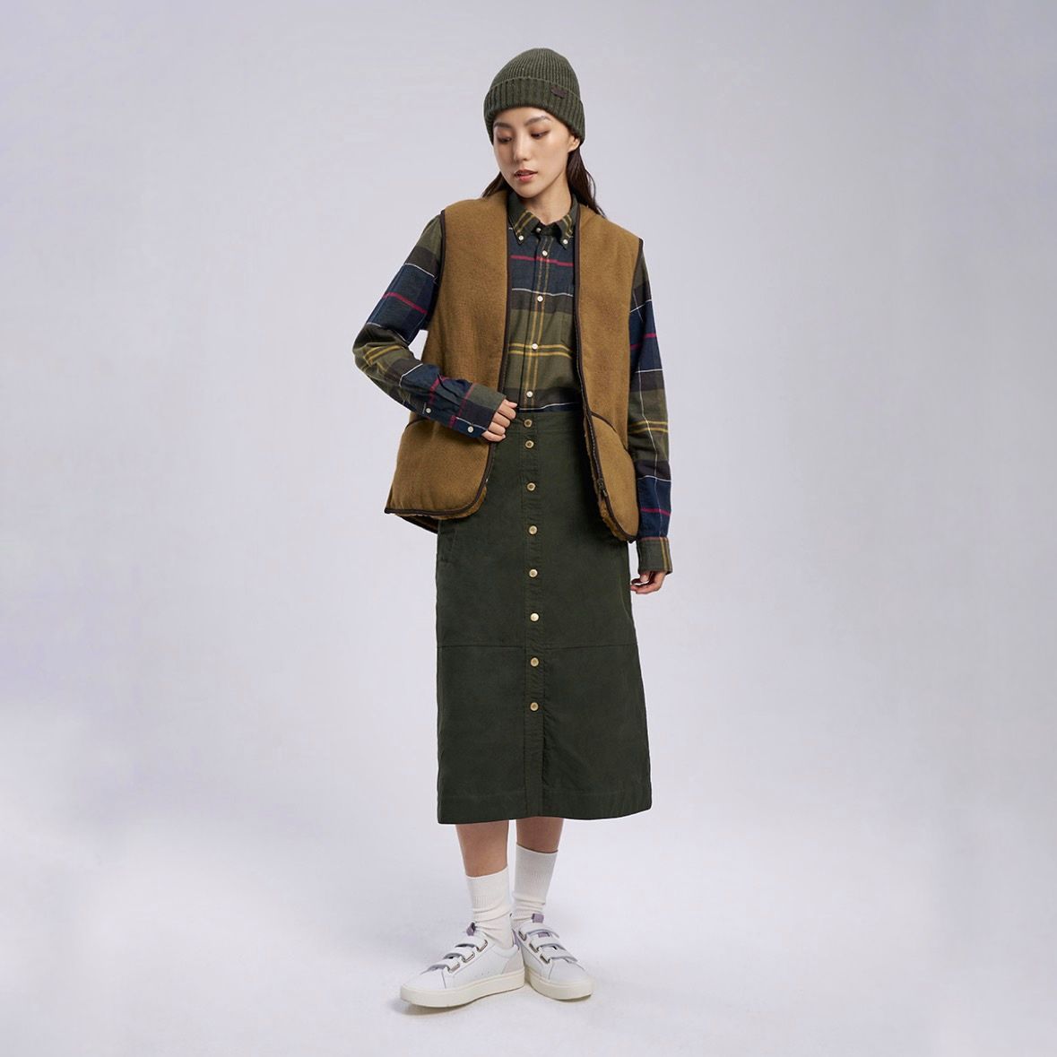 【残り一点】Warm Pile Waistcoat Zip In Liner