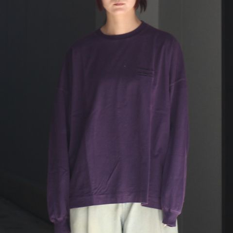 【残り一点】Washed Ordinary L/S Tee With No Effect