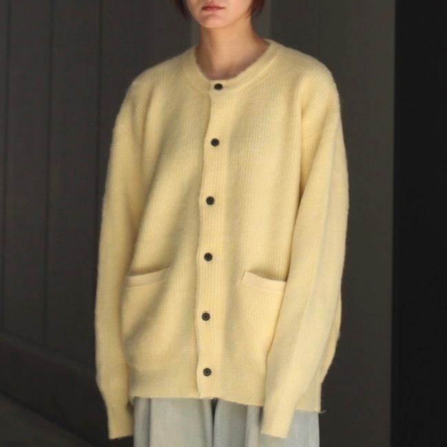 【残り一点】Kid Mohair Knit Cardigan