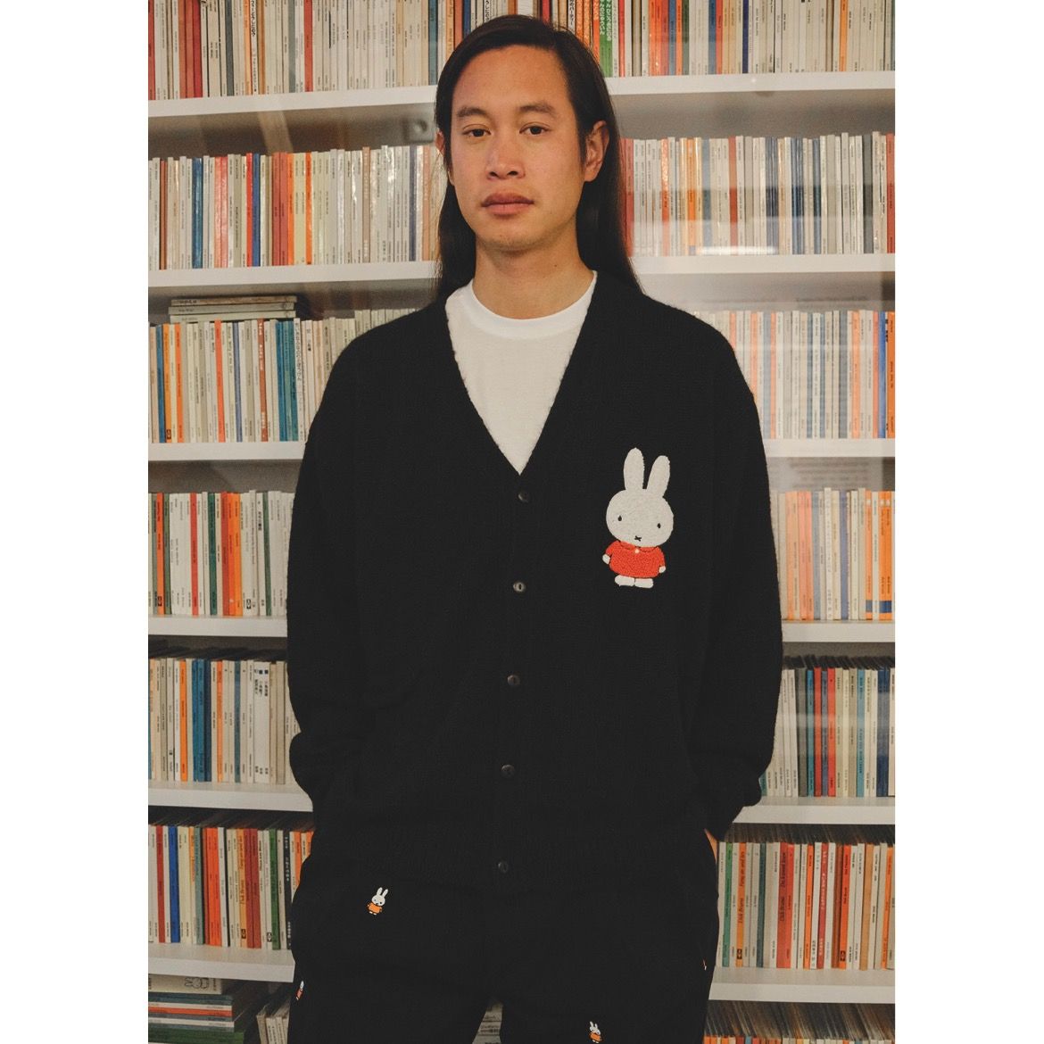 Pop Trading Company - 【残り一点】Miffy Applique Knitted Cardigan