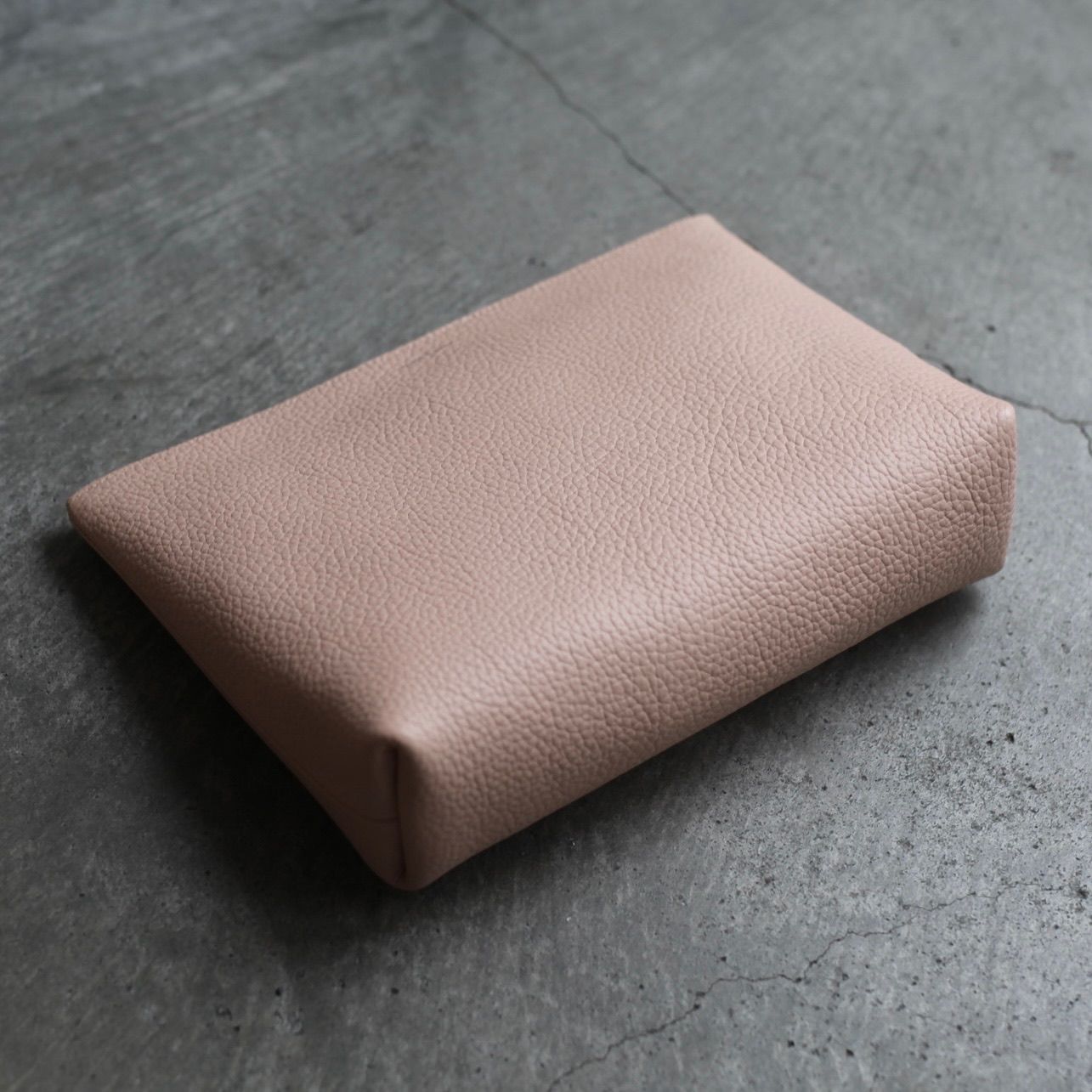 【残り一点】Pouch_L(SALMON PINK)