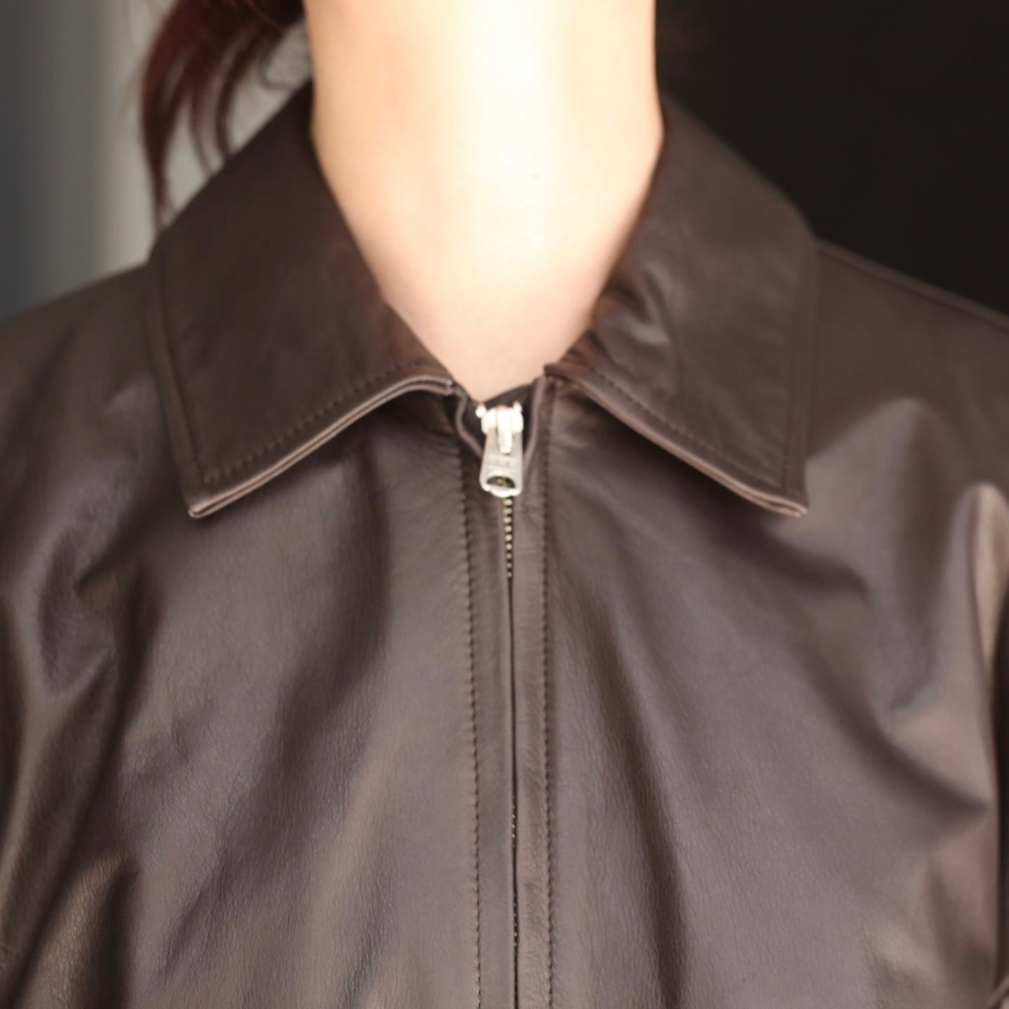 【残り一点】Zip Blouson(FULL GRAIN LEATHER)