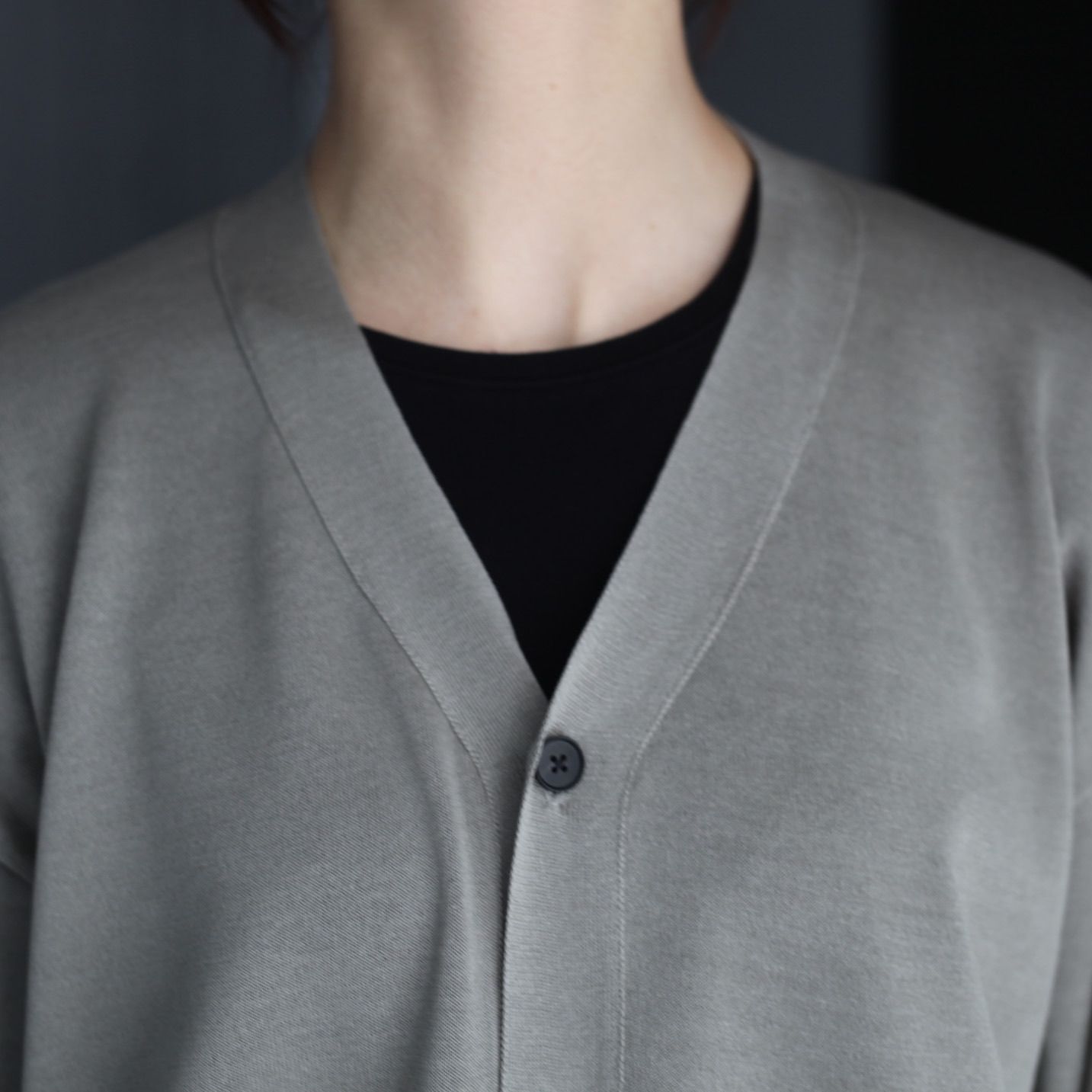 ssstein カーディガン　ニット stein / シュタイン】KID MOHAIR KNIT CARDIGAN - BLACK | 公式