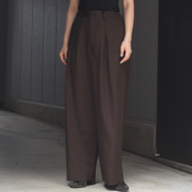 パンツ ssstein Wide Tapered Trousers ssstein / Ex Wide Tapered Trousers (Glen Check) | twelve