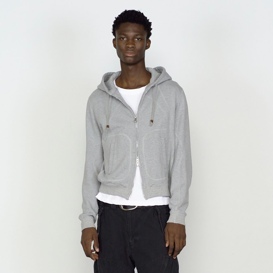 【残り一点】Paneled Zip Up Hoodie
