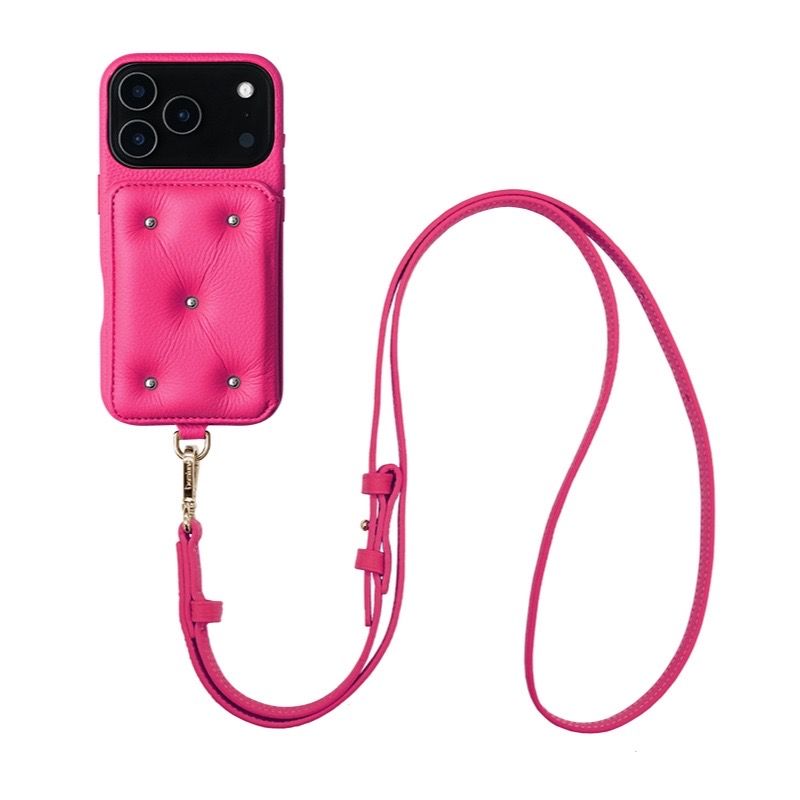 【残り一点】Ballon Cinq(MAGENTA PINK_STUDS)