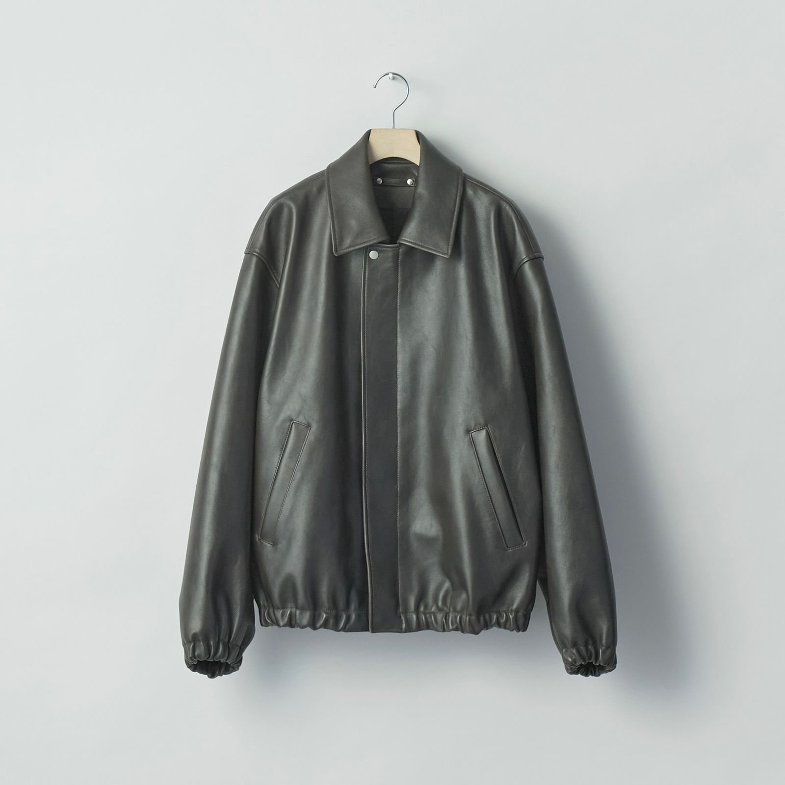 【残りわずか】Sheep Leather Zip Short Jacket