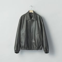 【残りわずか】Sheep Leather Zip Short Jacket