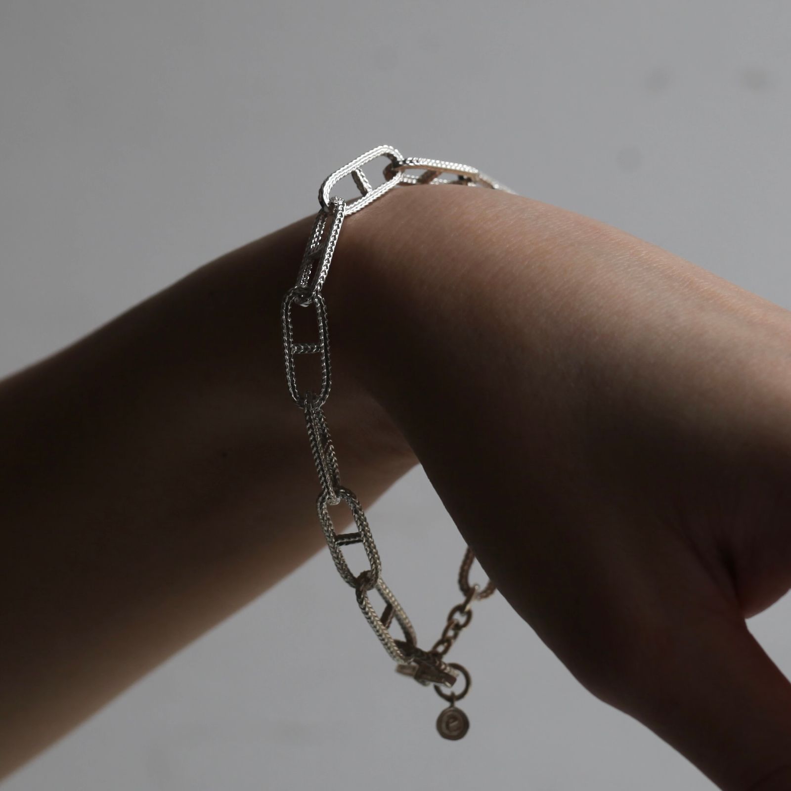 【残り一点】Rope Anchor Chain T-BAR Bracelet SMALL(7mm)