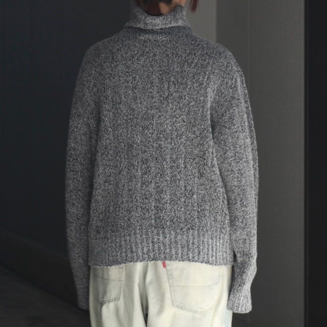【残り一点】Funny Yarn Wide Rib T/N